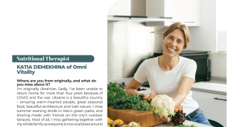 Katia Demekhina of Omni Vitality | an article featured in Expat Living